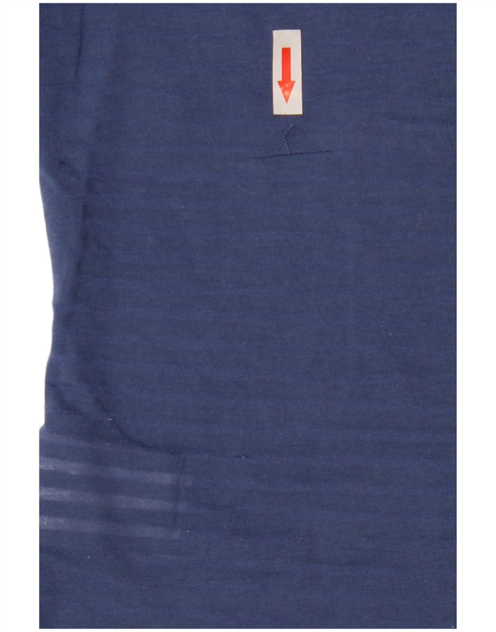 Damska koszulka z grafiką Superdry Top UK 10, mała, niebieska, poliester