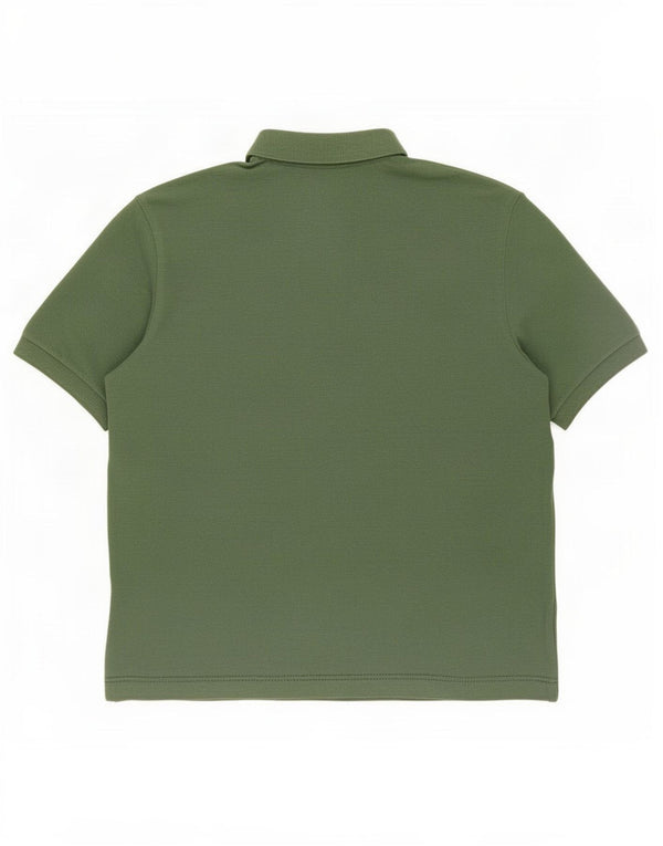 Sergio Tacchini Mens Polo Shirt XL Green Cotton