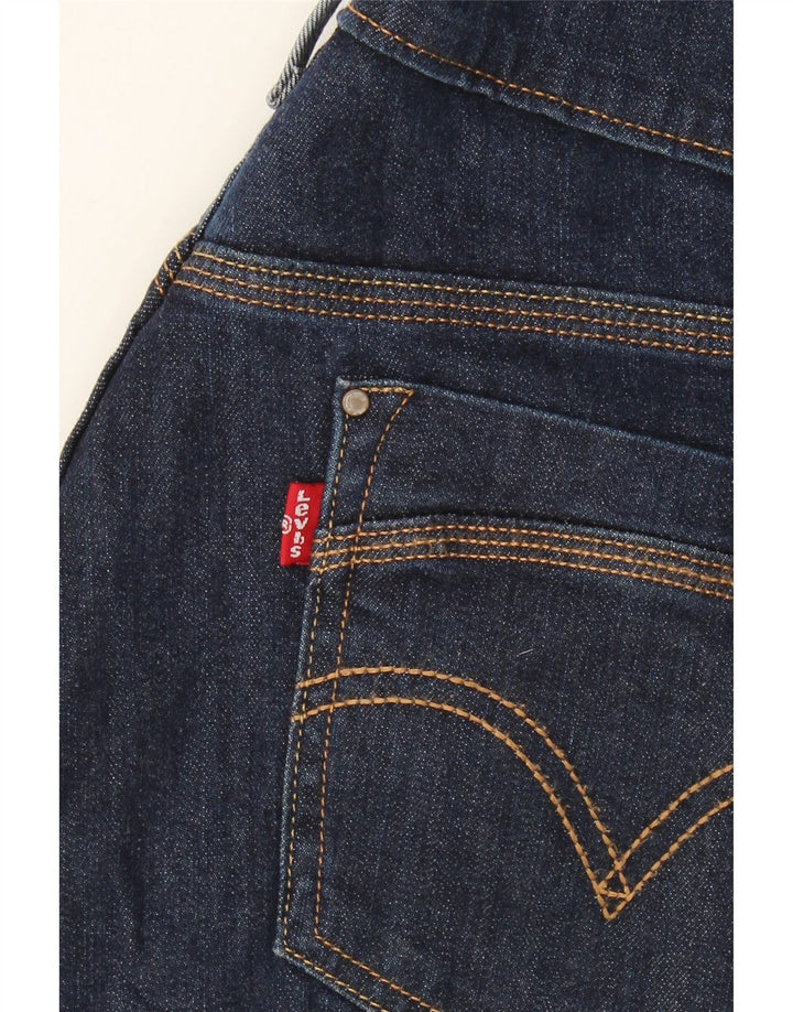 LEVI'S Womens Capri Jeans US 12 Large W34 L18  Navy Blue Cotton Vintage Levi's and Second-Hand Levi's from Messina Hembry 