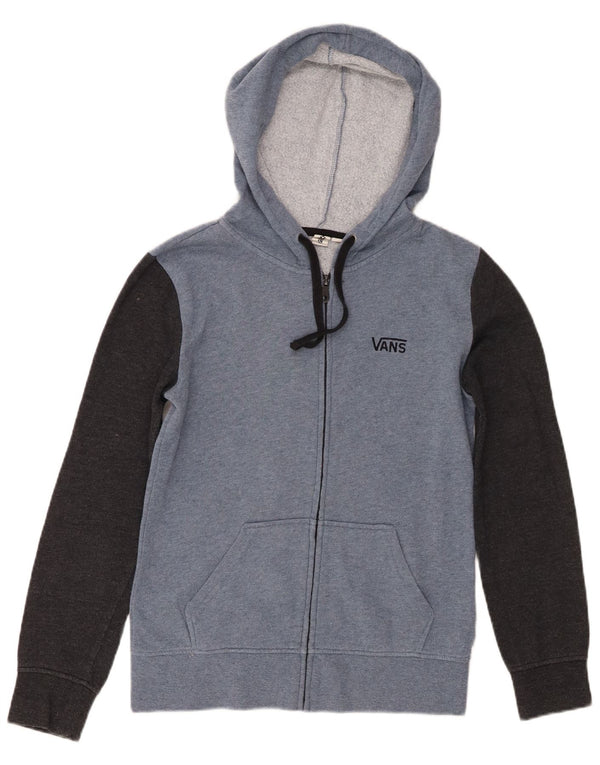 Męski sweter Vans z kapturem i zamkiem XS, bawełniany, w kolorze niebieskim