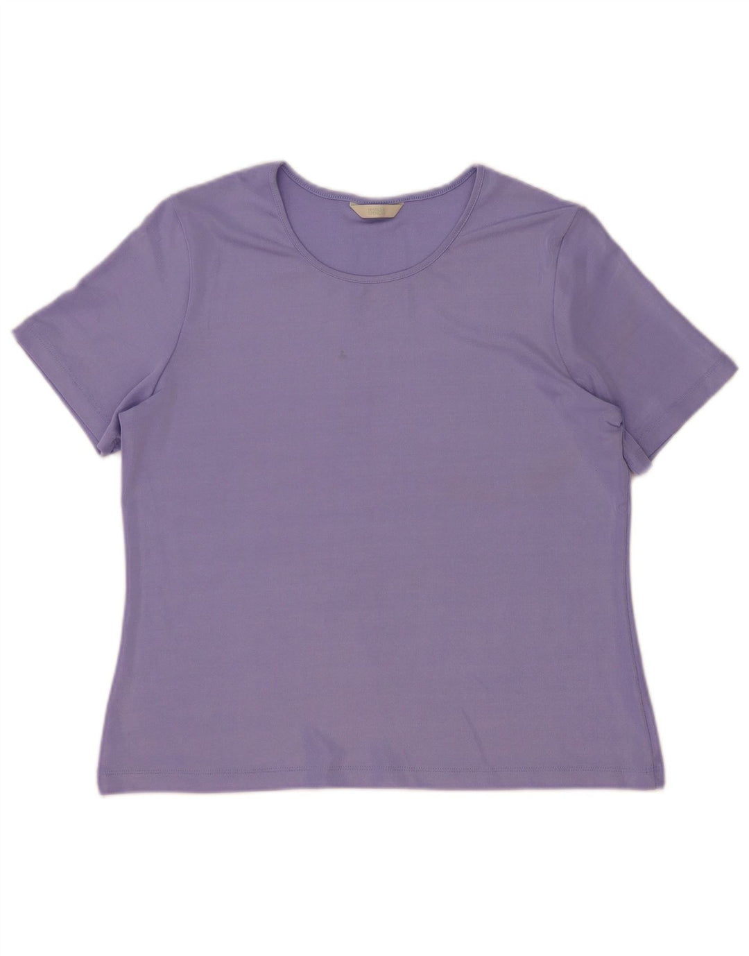 T-shirt damski Marks & Spencer Top UK 16, duży, fioletowy poliester