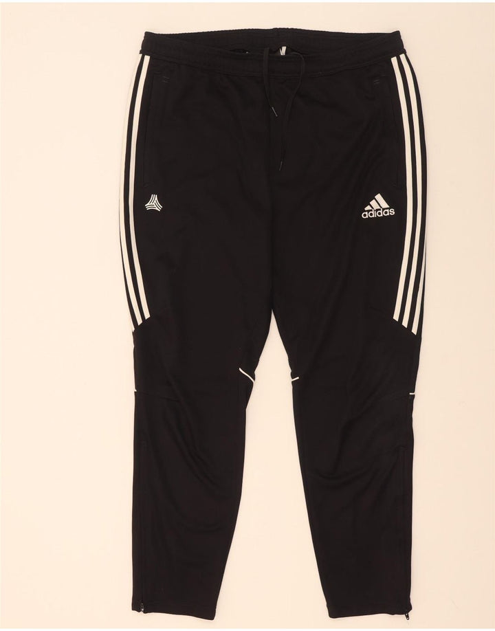Męskie spodnie dresowe Adidas Climacool XL, czarne, poliestrowe