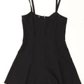 LOUIS LONDON Womens Playsuit EU 40 Medium Black Triacetate Vintage Louis London and Second-Hand Louis London from Messina Hembry 