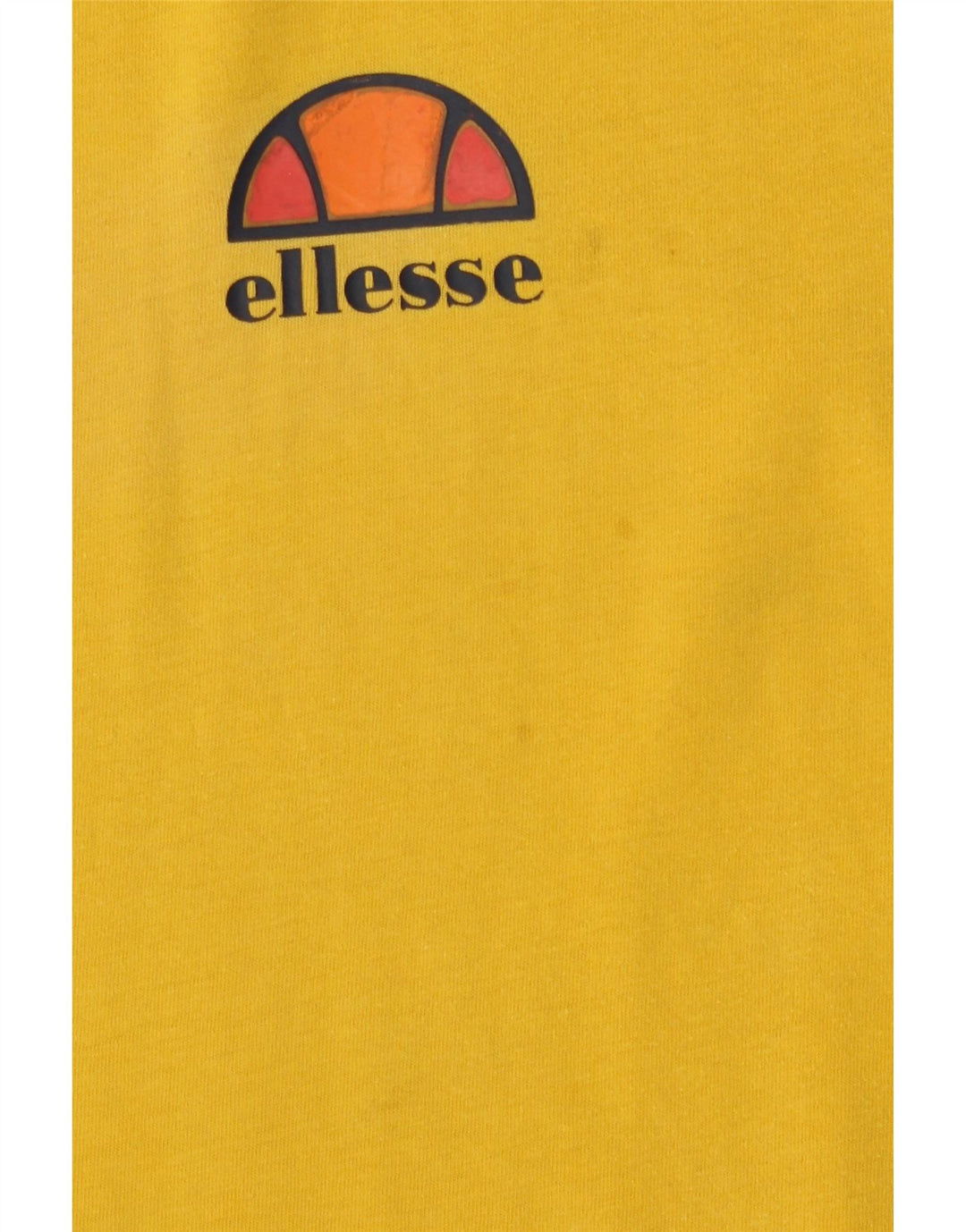 Koszulka męska Ellesse Top, średnia żółta bawełna