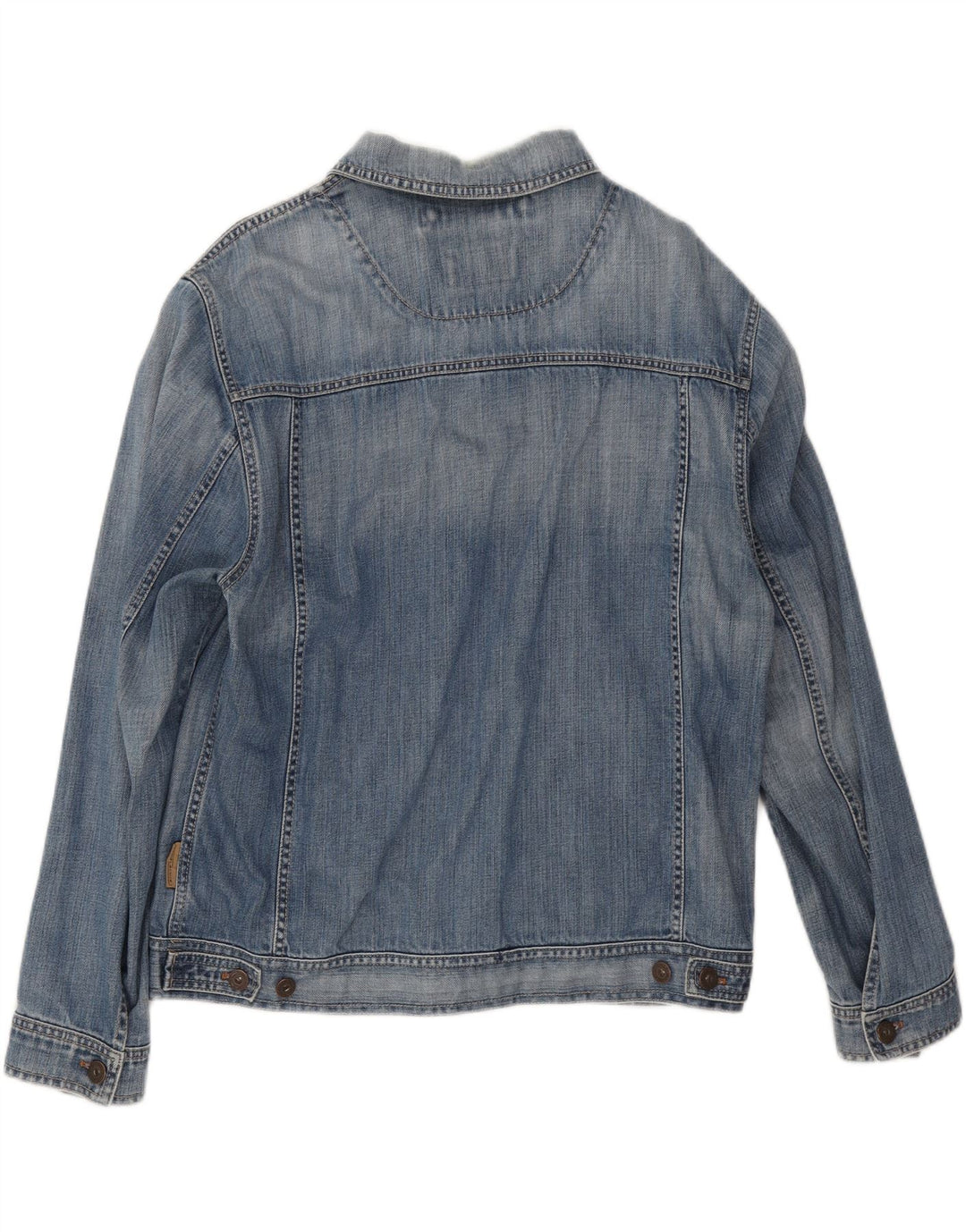 Męska kurtka dżinsowa Camel Active UK 38, średnia niebieska, bawełniana