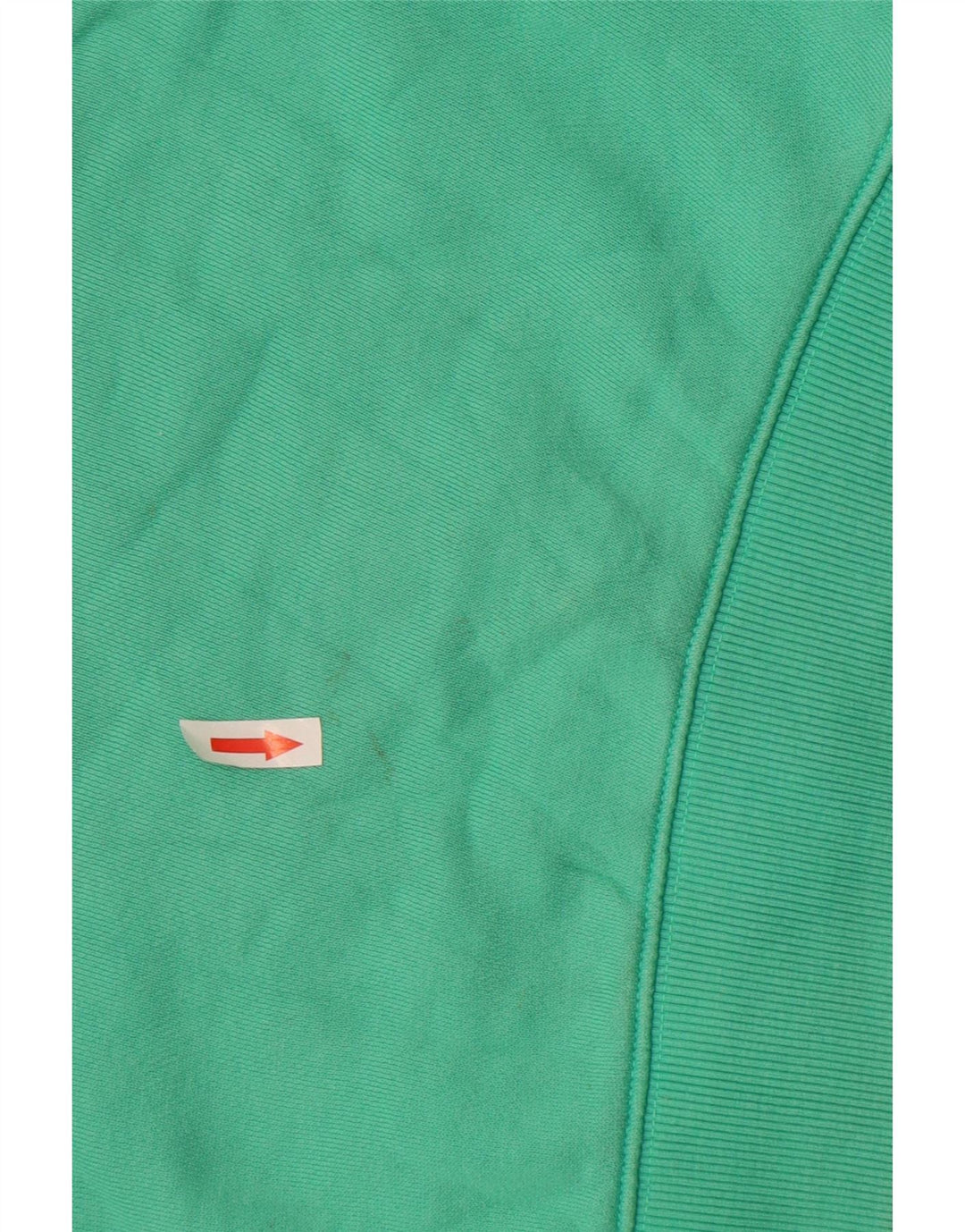 Damska bluza Adidas Crop Oversized Sweter UK 12 Średnia zielona bawełna