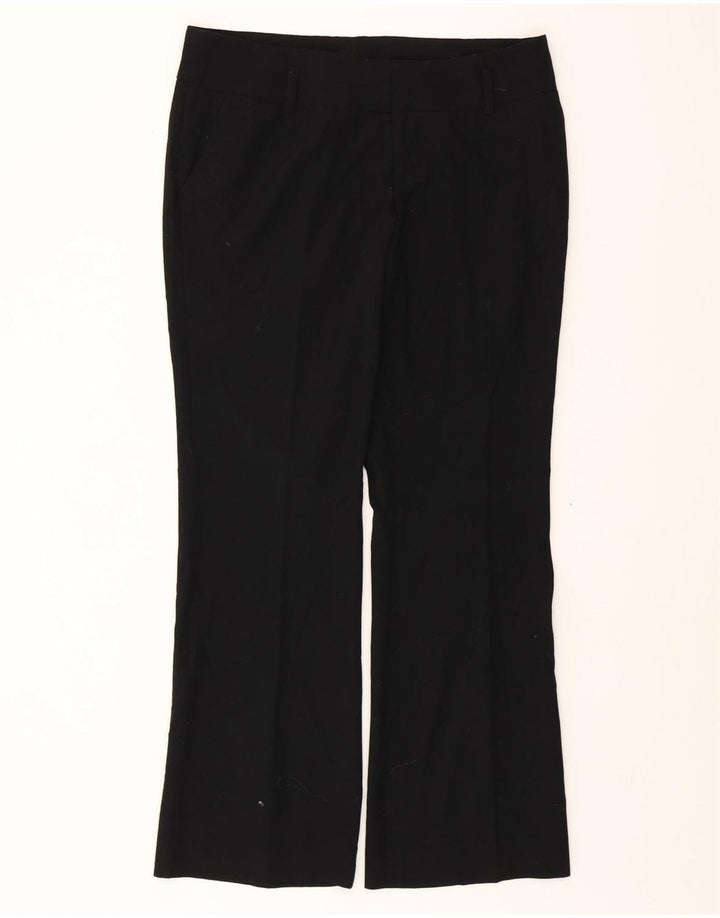 MOSSIMO Womens Bootcut Chino Trousers US 12 Large W34 L31 Black Polyester Vintage Mossimo and Second-Hand Mossimo from Messina Hembry 
