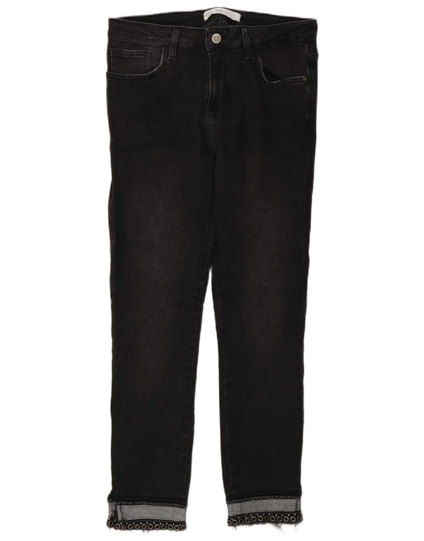 Dżinsy Zara Damskie Z1975 Skinny EU 40 Medium W30 L28 Czarne
