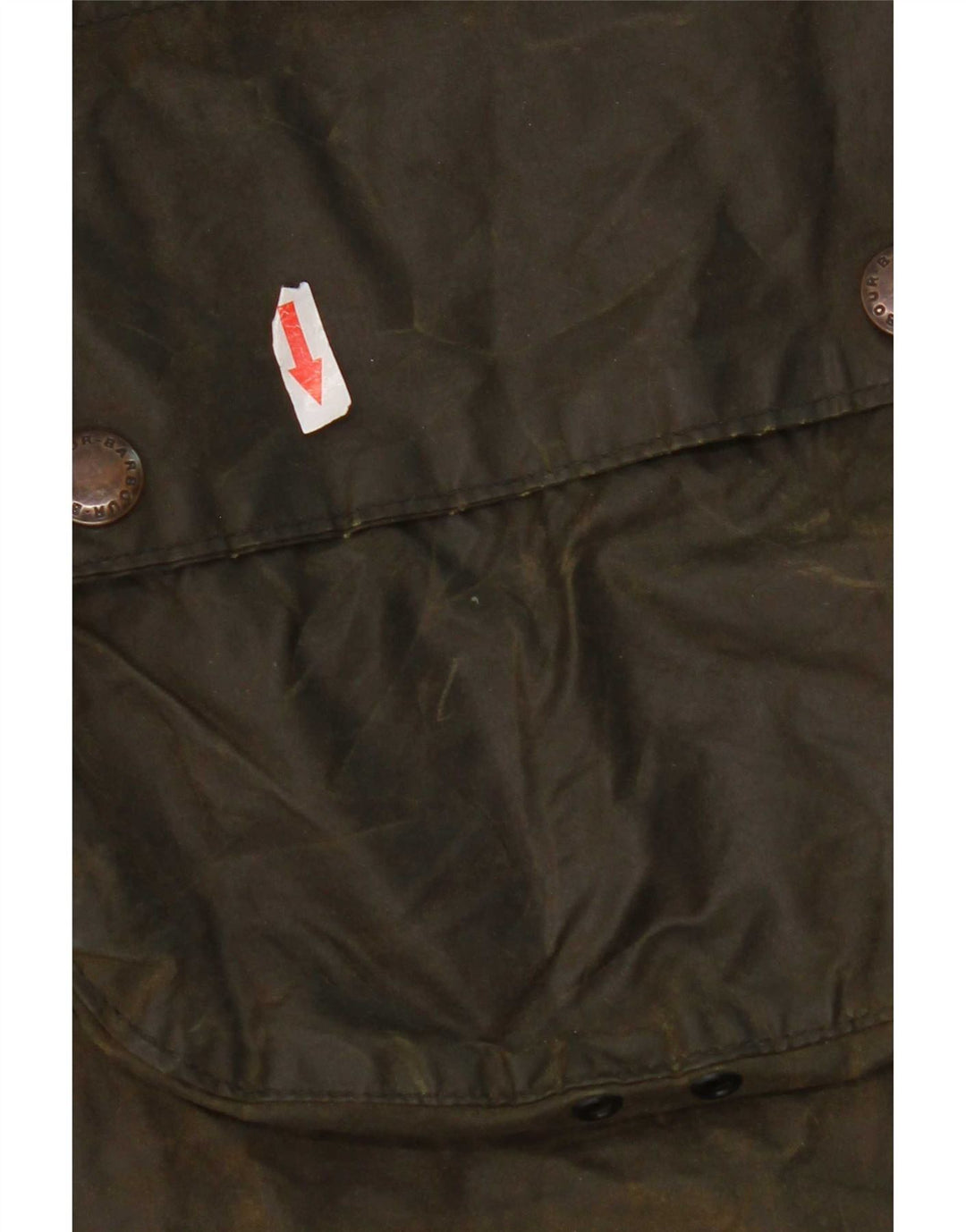 Męska kurtka Barbour Gamefair z woskowanej bawełny, rozmiar 38, mała khaki