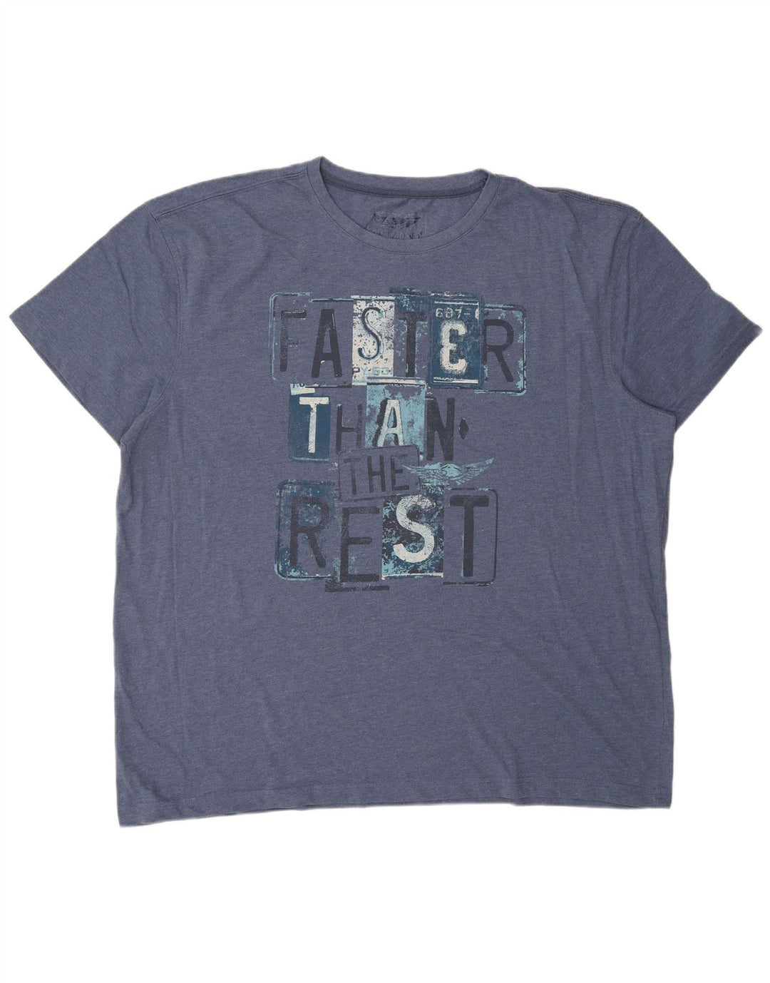 Męska koszulka z grafiką ARIZONA Top 3XL, granatowa, bawełniana