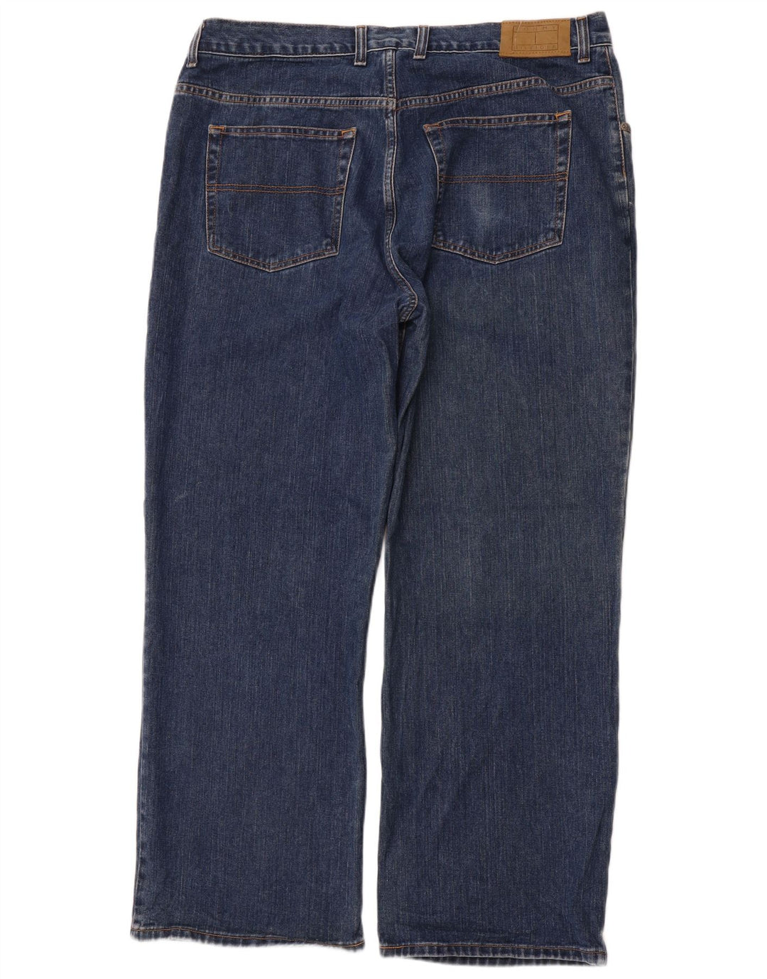 Męskie proste dżinsy TOMMY HILFIGER W40 L32 Niebieskie bawełniane