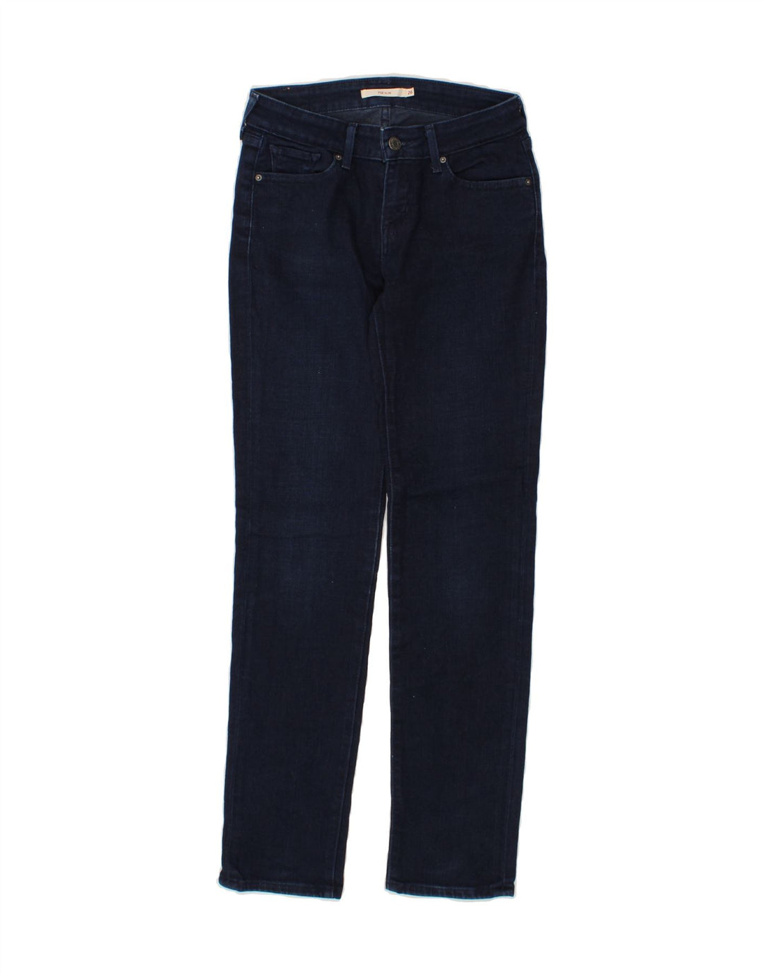 LEVI'S Womens 712 Slim Jeans W26 L30 Blue Cotton Vintage Levi's and Second-Hand Levi's from Messina Hembry 