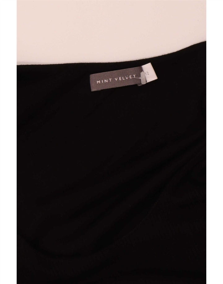 Damska sukienka maxi bez rękawów MINT VELVET UK 12, średnia czarna
