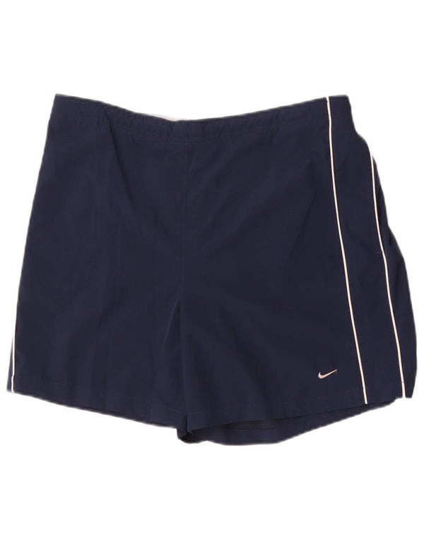 Damskie spodenki sportowe Nike UK 16/18 XL granatowe