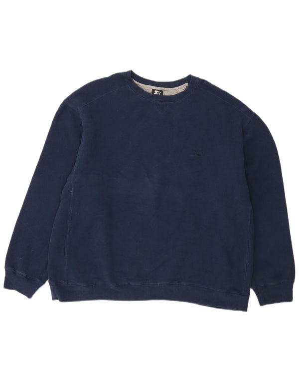 Bluza męska Starter UK 46/48 XL Granatowa, bawełniana