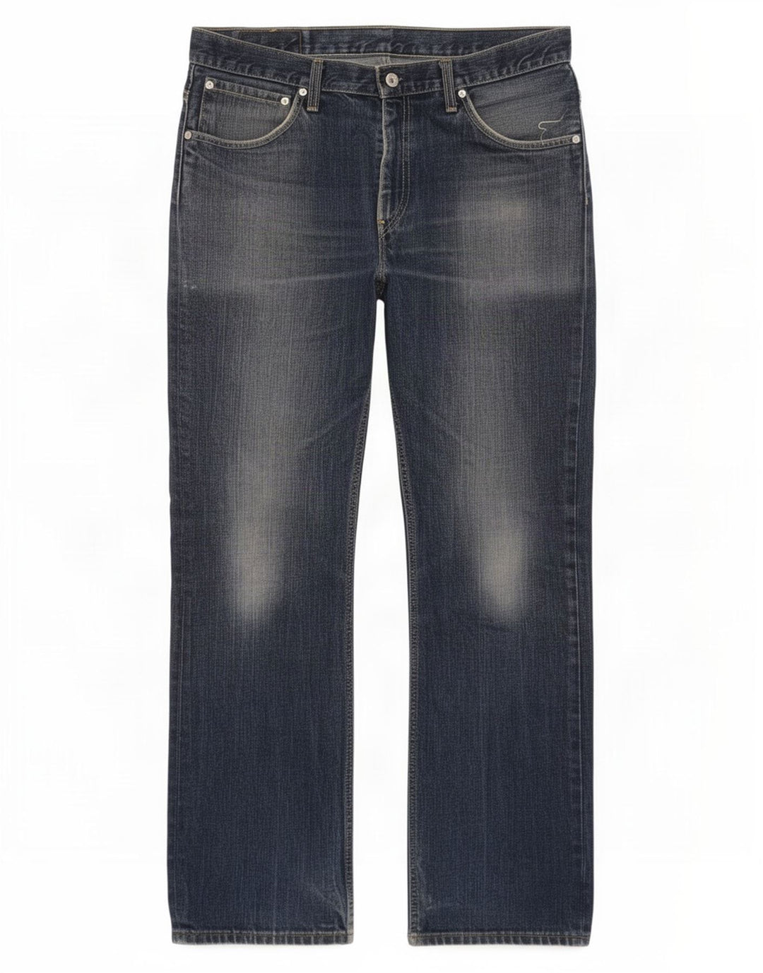 Męskie dżinsy Levi's 507 Bootcut W34 L34 Niebieska bawełna