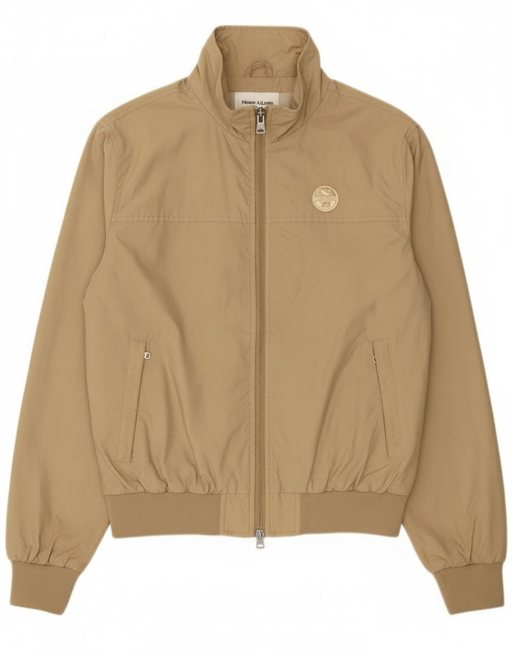 Męska kurtka bomber North Sails UK 38, średni khaki, poliamid