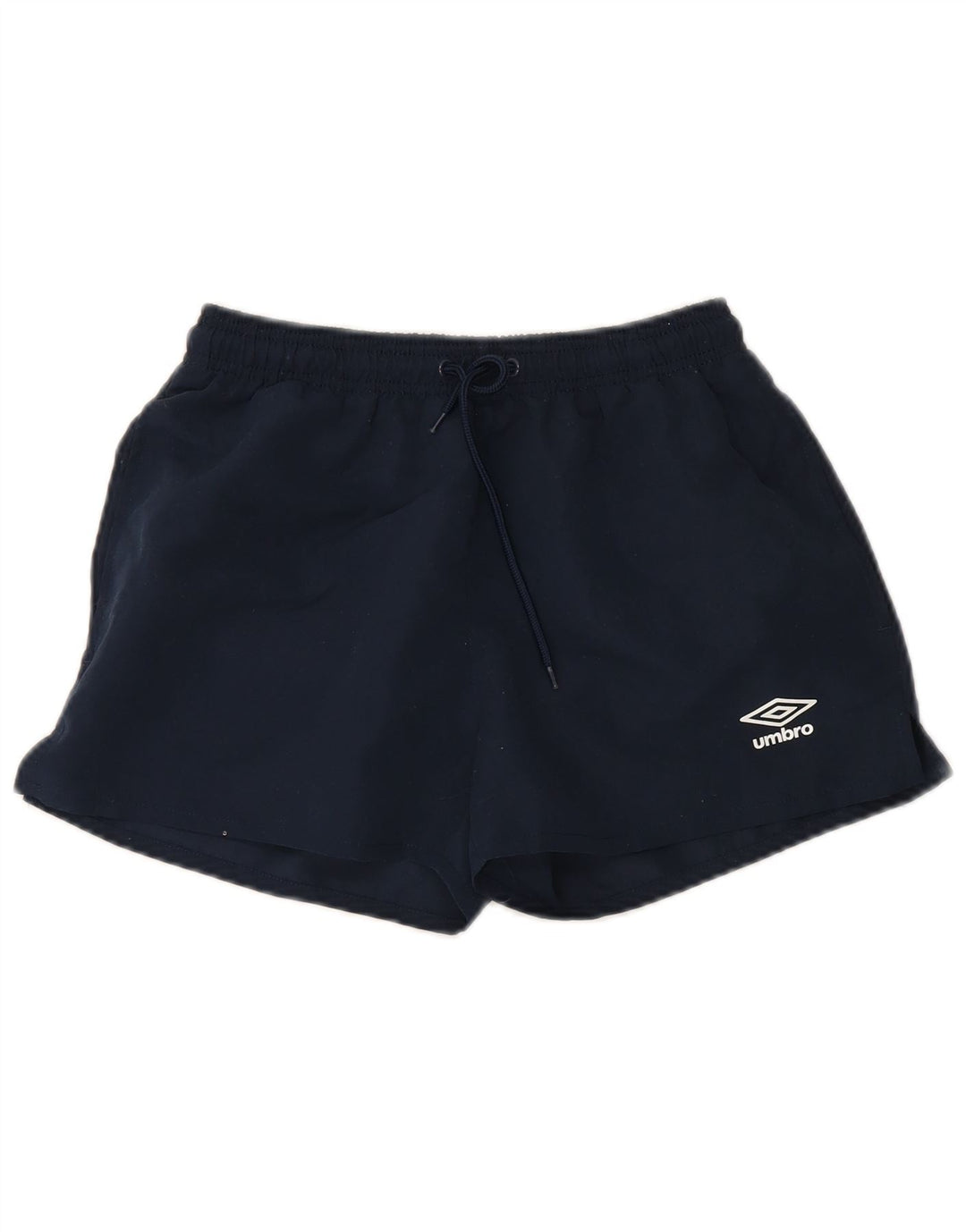 UMBRO Womens Sport Shorts UK 10 Small  Navy Blue Polyester