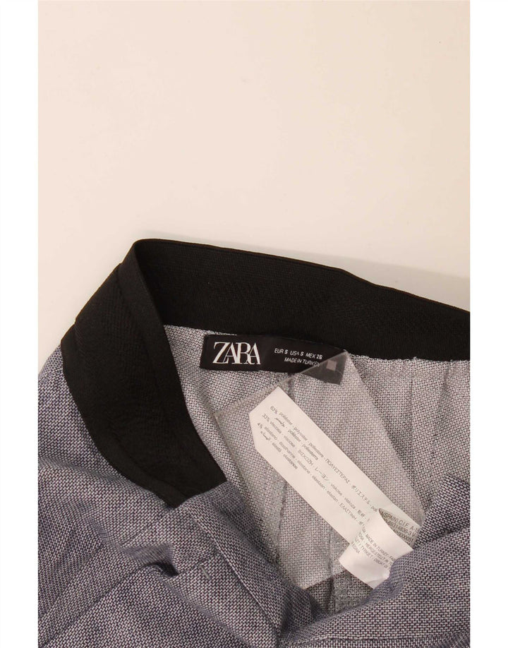 Spodnie damskie Zara Slim Chino, małe W27 L28 Niebieski poliester