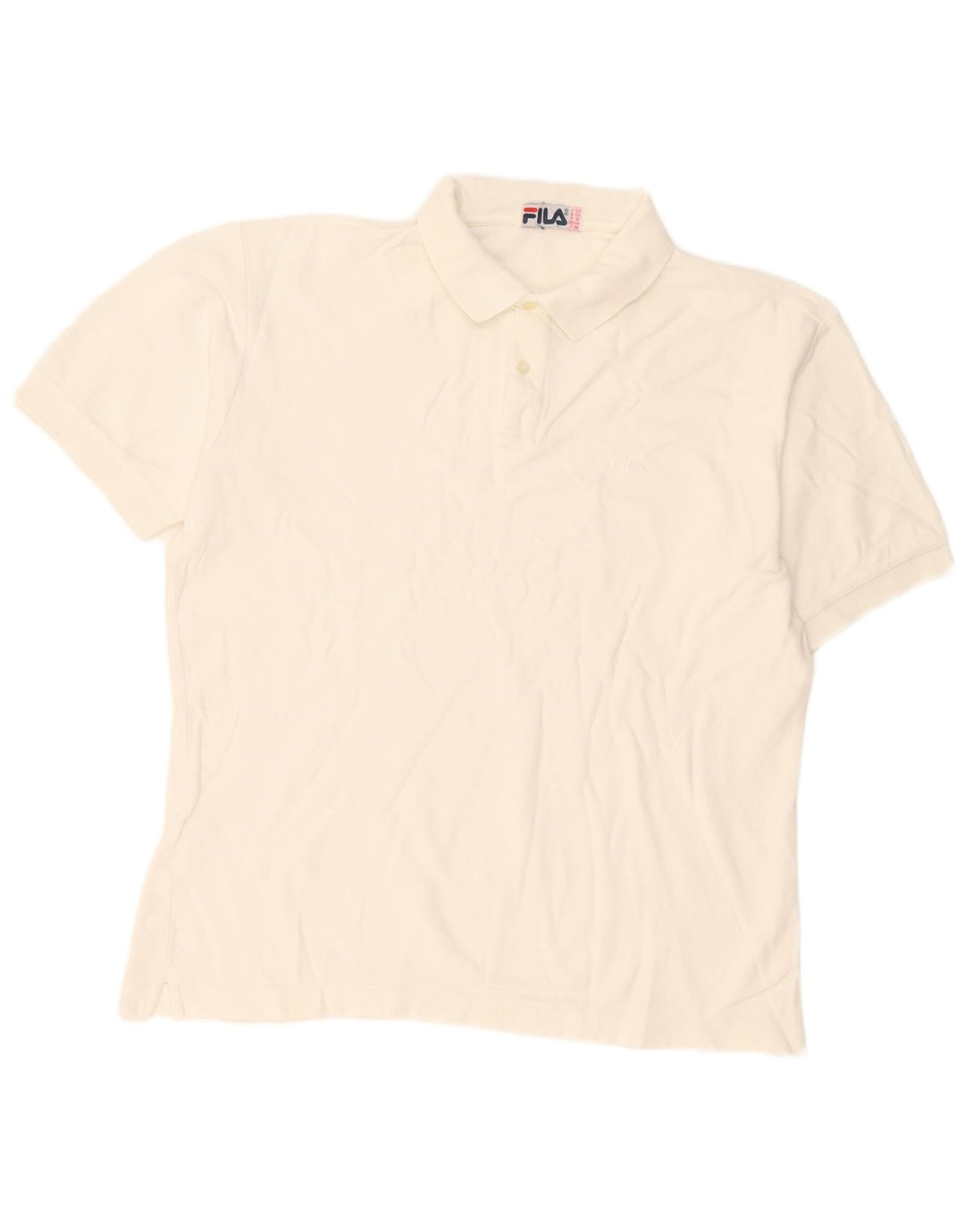 Męska koszulka polo Fila IT 54 XL biała