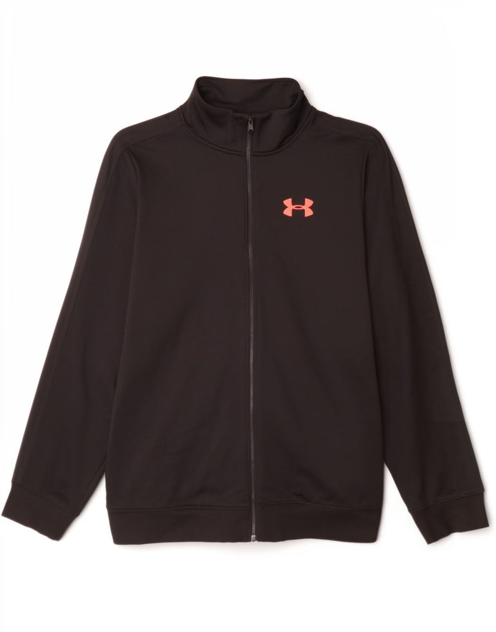 Chłopięca bluza dresowa Under Armour 14-15 lat XL, czarna, poliestrowa