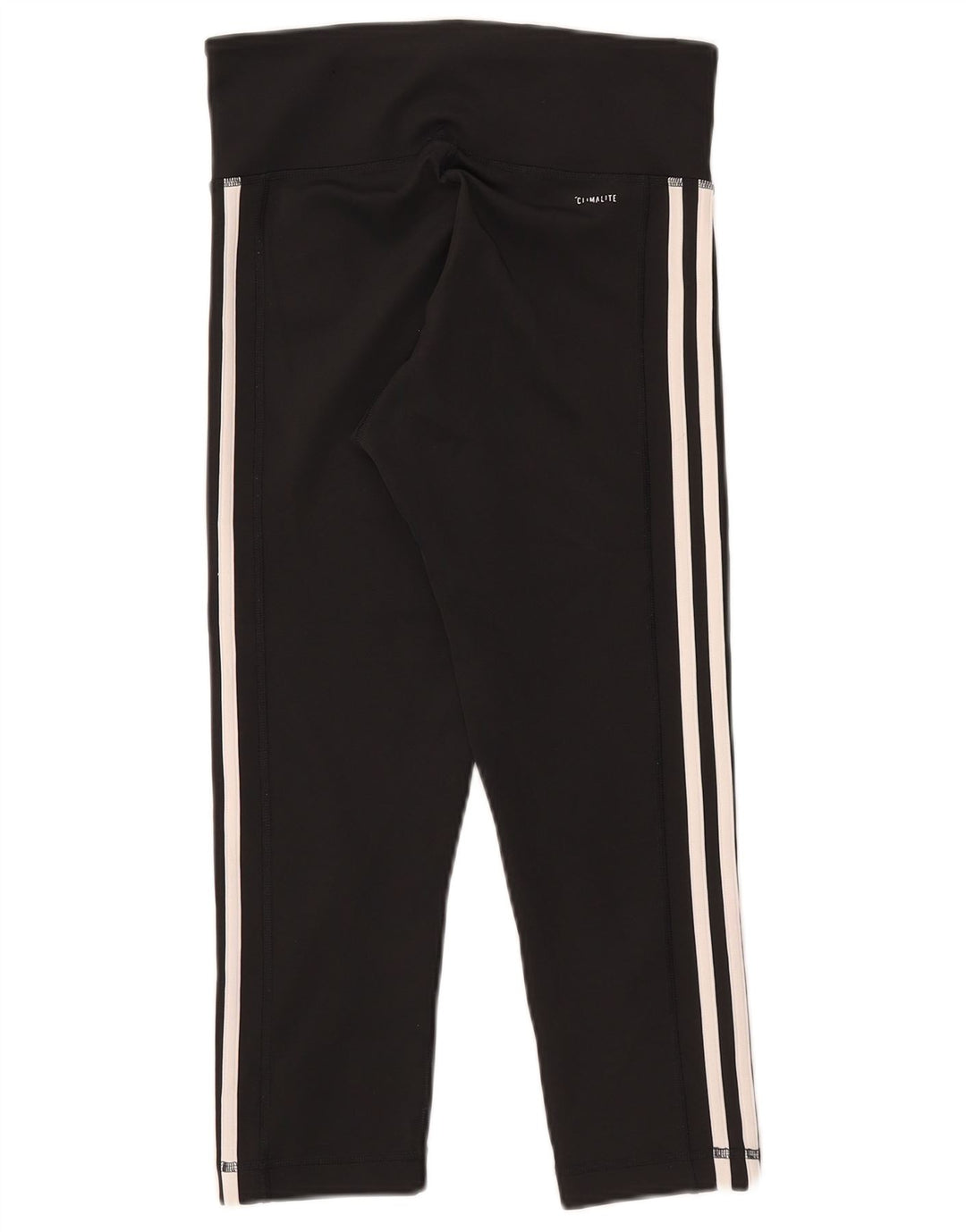 Damskie legginsy Adidas Climalite UK 8/10, małe, czarne, poliestrowe