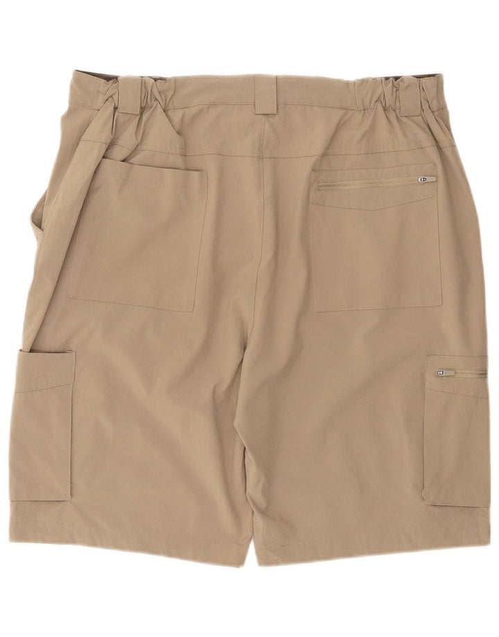 Męskie spodenki cargo Mountain Warehouse W38 XL, beżowy poliester