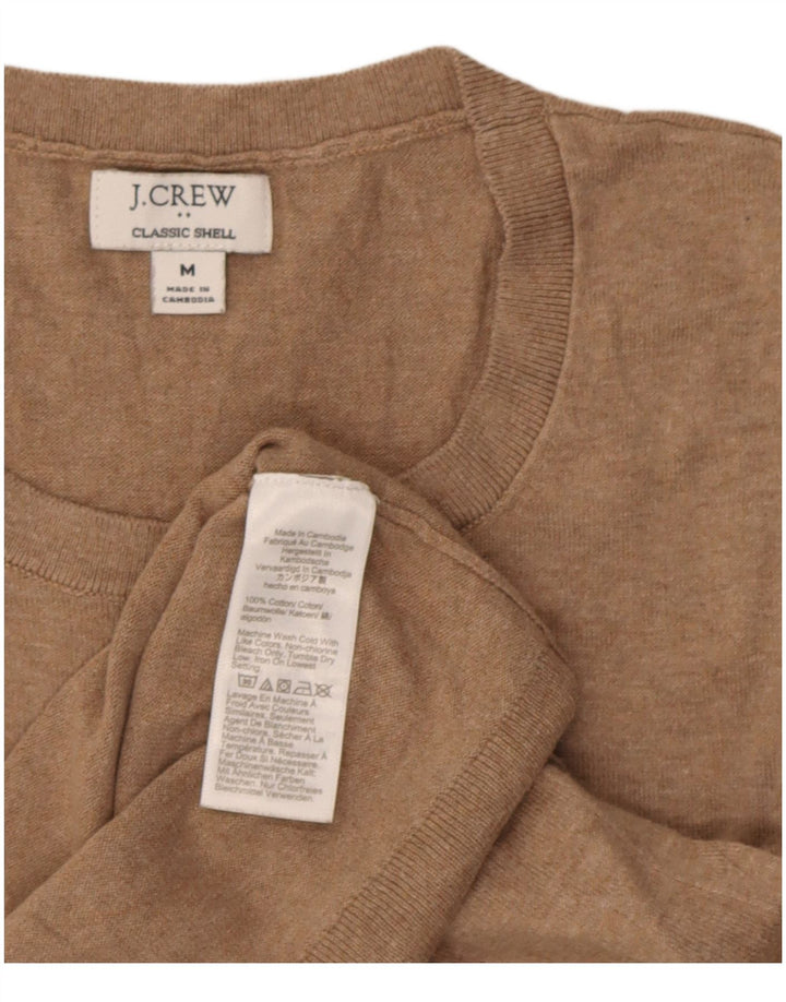 Damski podkoszulek J. Crew Classic Vest UK 12, średnio beżowy, bawełniany