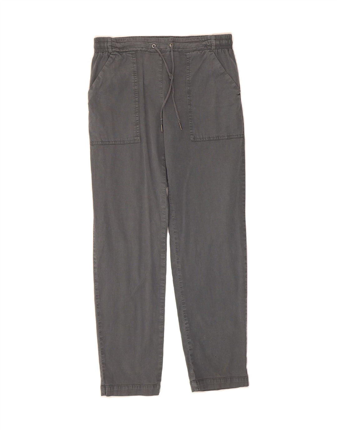 ORVIS Womens Straight Casual Trousers Small W27 L28 Grey Lyocell Vintage Orvis and Second-Hand Orvis from Messina Hembry 