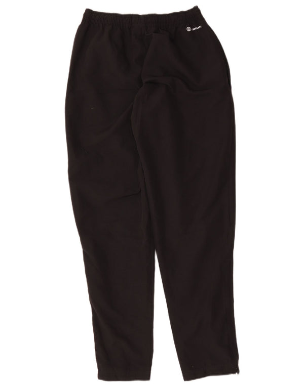 Adidas Mens Aeroready Tracksuit Trousers Small Black Polyester