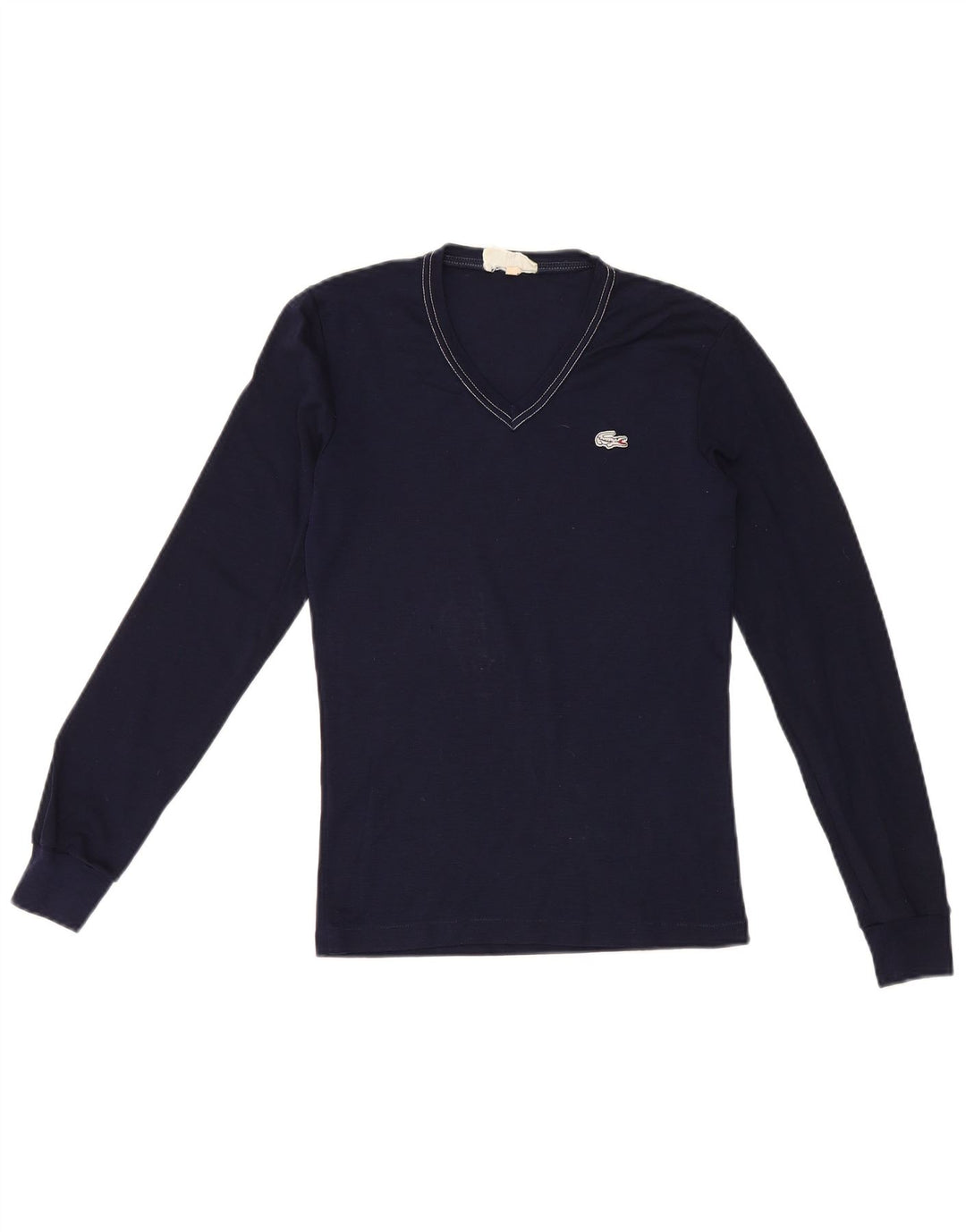 Lacoste Męski top z długim rękawem, rozmiar 1, 2XS, granatowo-wełniany