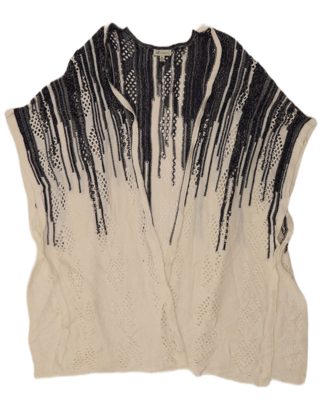 Marks & Spencer Damski sweter oversize z długim rękawem, UK 18 XL, biały