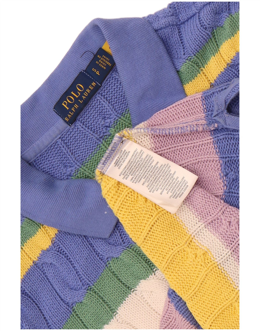 Polo Ralph Lauren Dziewczęce 11-12 lat, małe, wielokolorowe paski