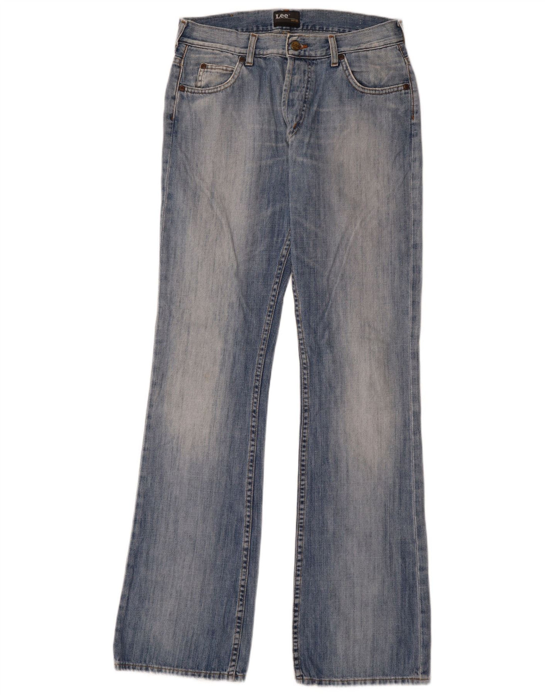 Damskie dżinsy Lee Denver Bootcut W32 L36 Niebieskie bawełniane