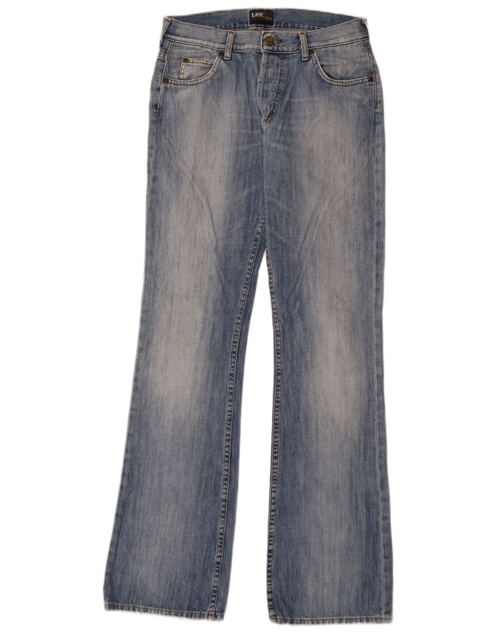 Damskie dżinsy Lee Denver Bootcut W32 L36 Niebieskie bawełniane
