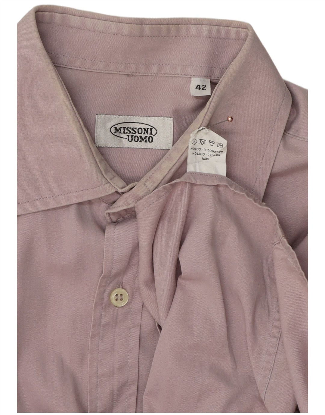 Koszula męska Missoni rozmiar 42, duża, fioletowa, bawełniana