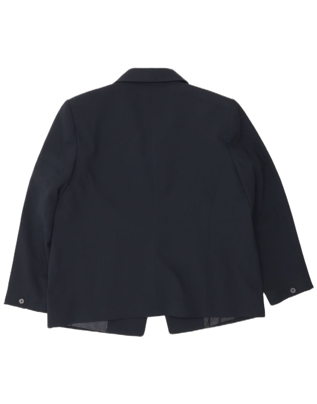 Damska marynarka zapinana na 1 guzik John Lewis, UK 18 XL, granatowa, poliestrowa