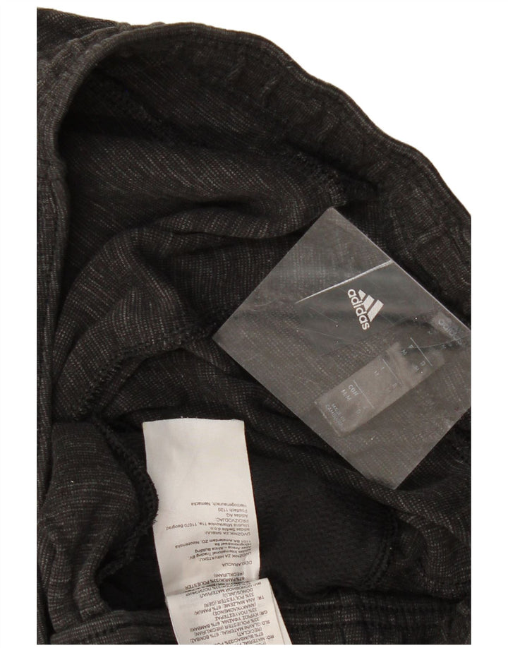 Męskie spodnie dresowe ADIDAS Joggers Średnioszary, bawełniany nakrapiany