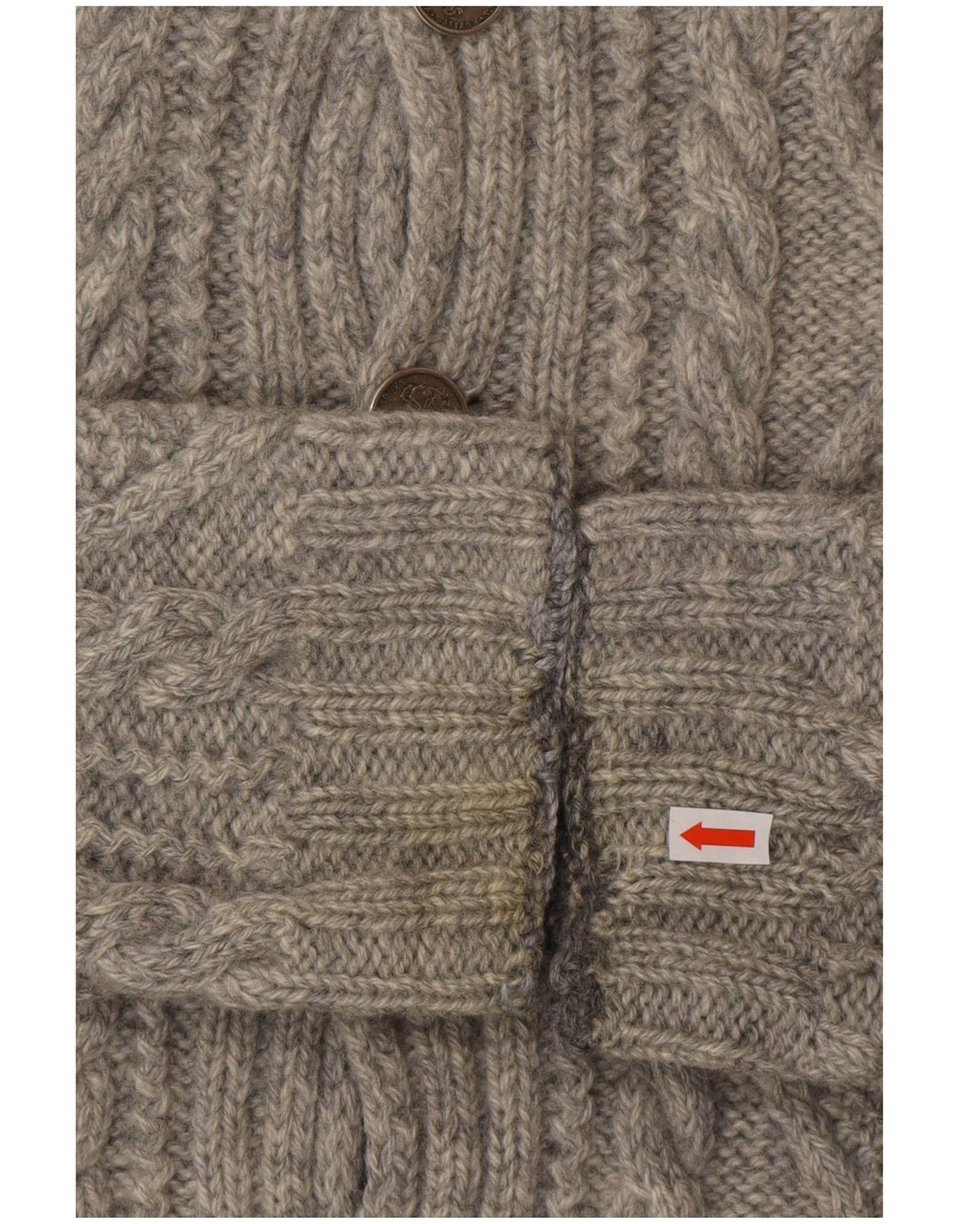 Sweter damski VINTAGE UK 10 Small Grey
