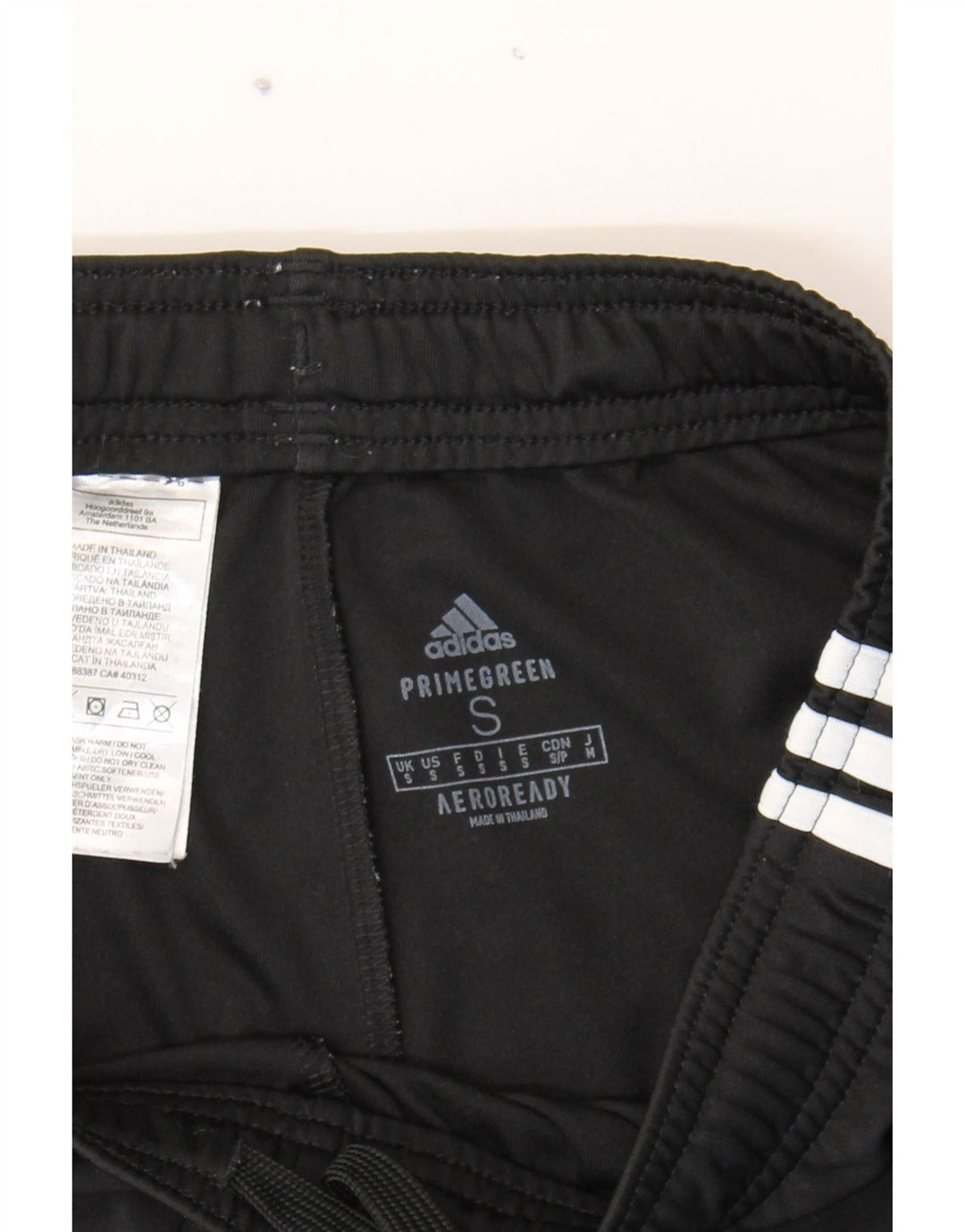 ADIDAS Mens Aeroready Sport Shorts Small Black Polyester Vintage Adidas and Second-Hand Adidas from Messina Hembry 