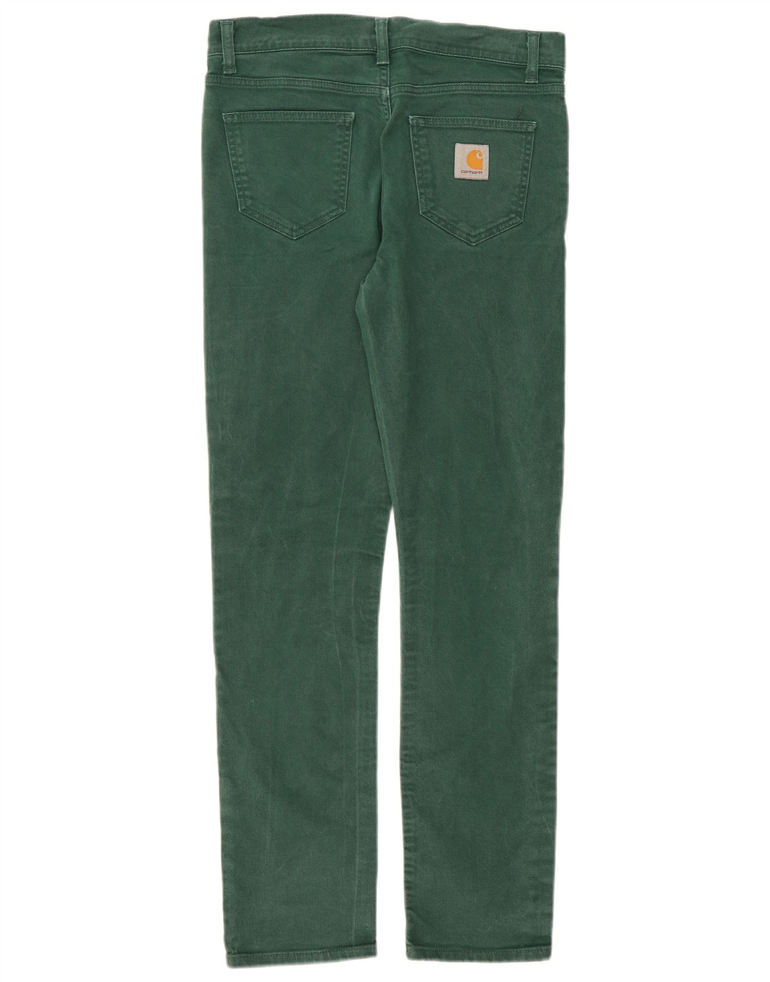 Męskie jeansy Carhartt W30 L32 Zielone bawełniane