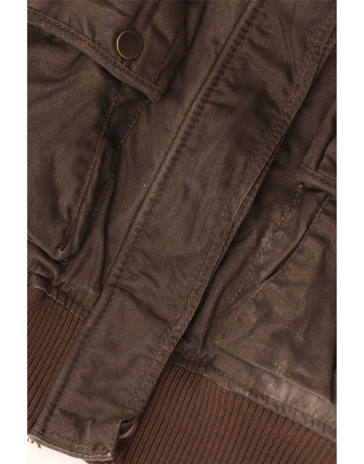 Damska kurtka bomber Superdry UK 14, średni brąz