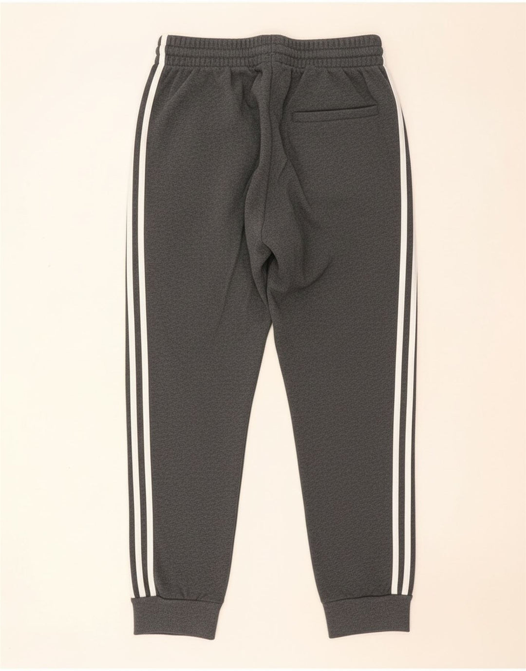 Męskie spodnie dresowe Adidas, średnioszare, bawełniane