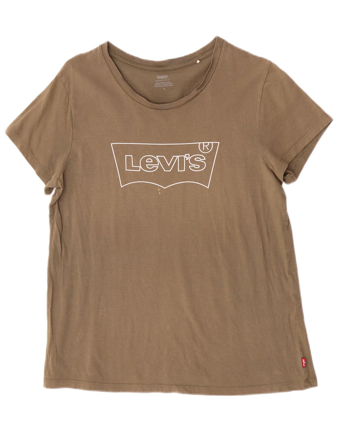Damska koszulka z grafiką Levi's Top UK 14 Medium Khaki