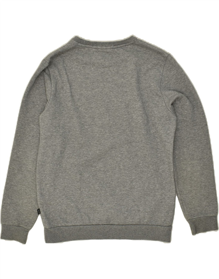 PUMA Mens Sweatshirt Jumper Small Grey Cotton Vintage Puma and Second-Hand Puma from Messina Hembry 