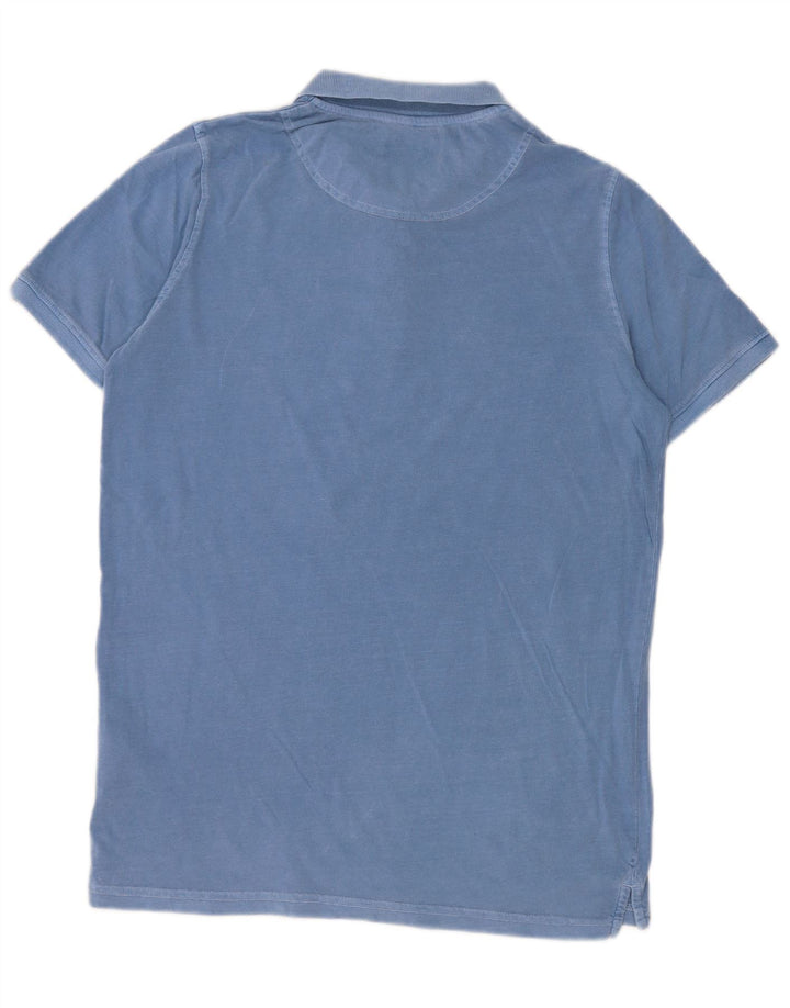 Chłopięca koszulka polo LYLE & SCOTT 14-15 lat, niebieska, bawełniana