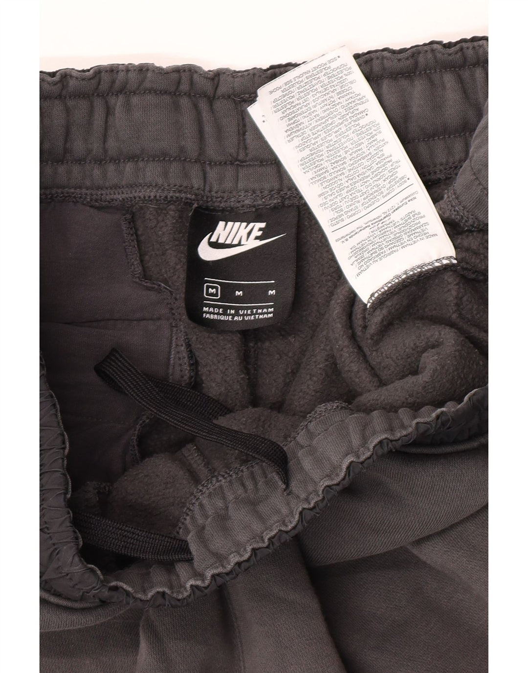 Męskie spodnie dresowe Nike Joggers Średnioszary, bawełniany blok kolorów