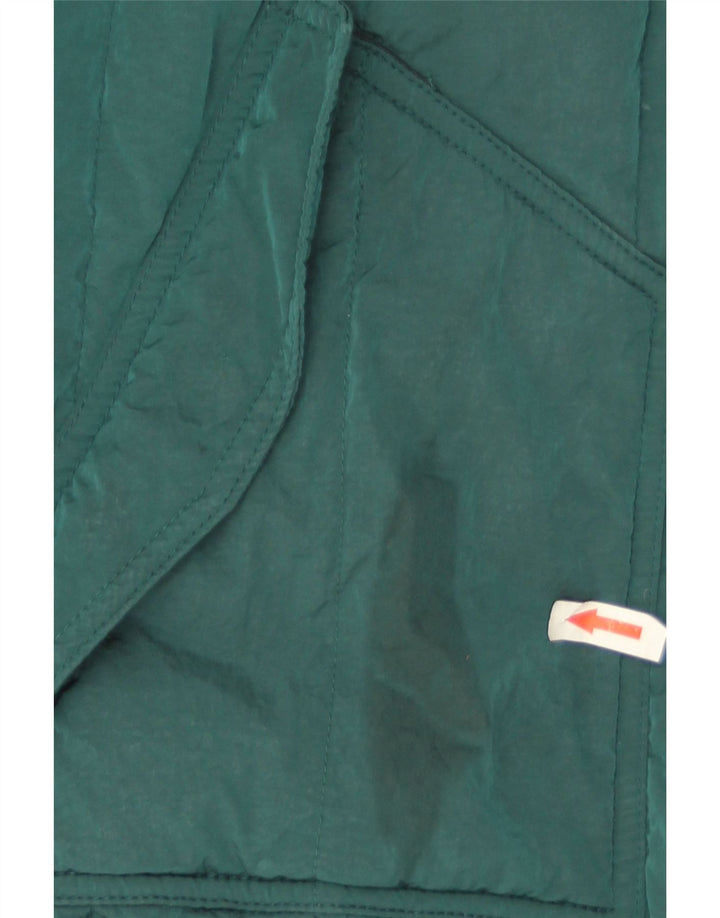 Damska kurtka z kapturem, oversize, wyściełana Armani Exchange UK 10, mała zielona