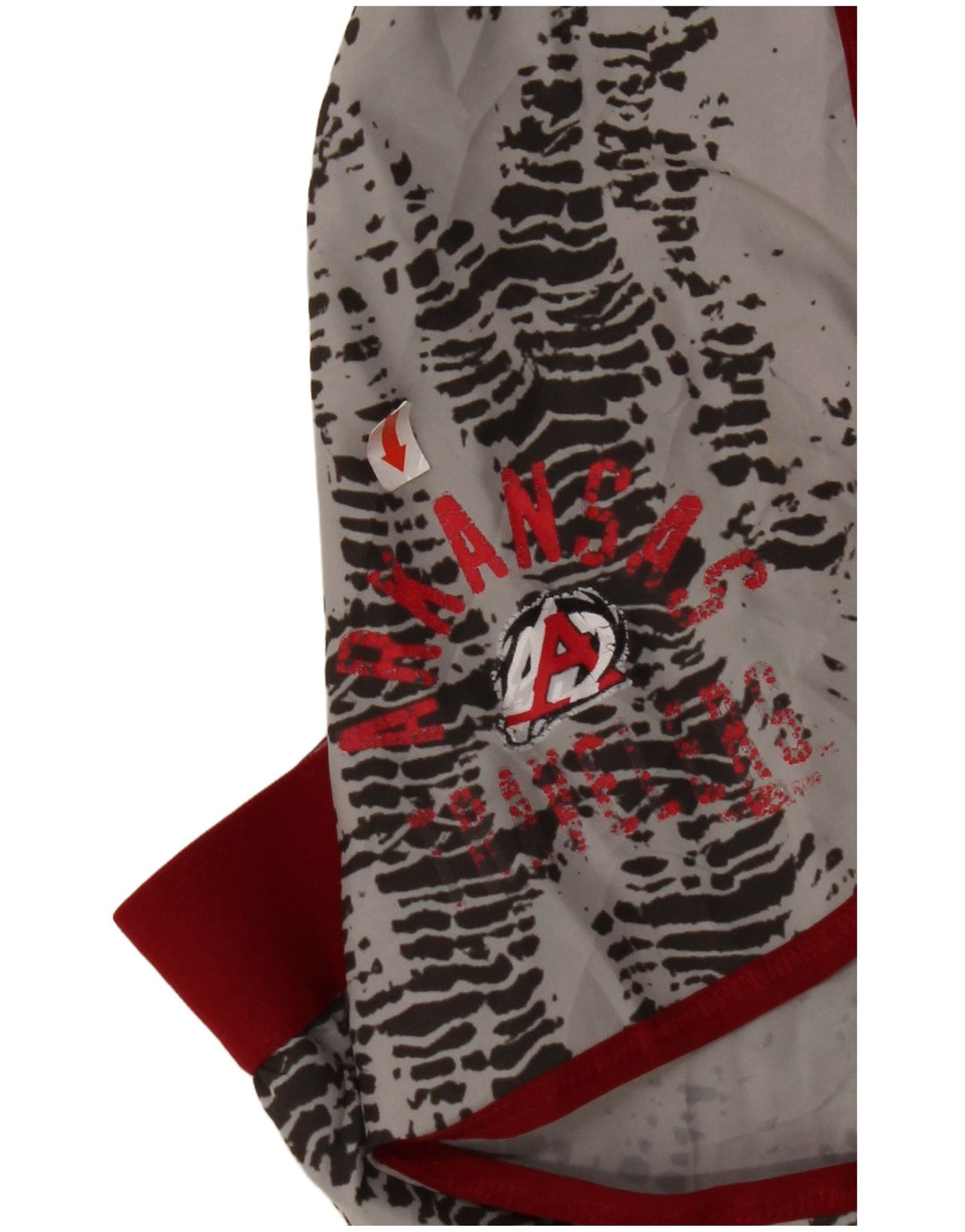 Męskie spodenki sportowe UNDER ARMOUR w abstrakcyjny wzór XL, szary poliester