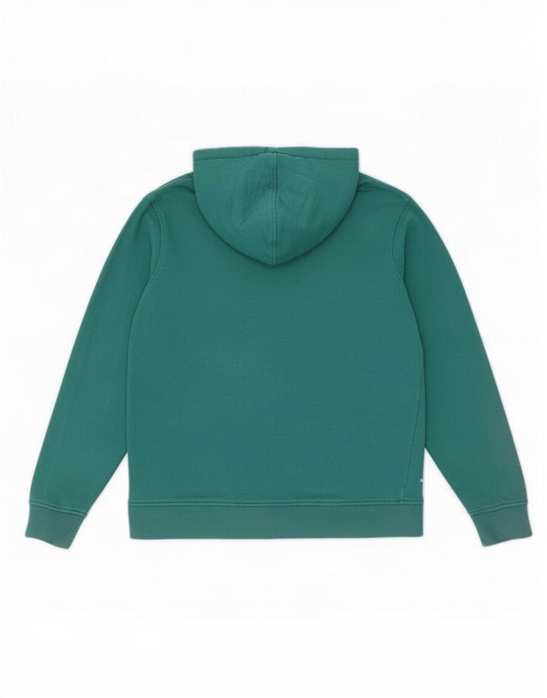 Męski sweter z kapturem i grafiką Jack & Jones XL, zielony, bawełniany